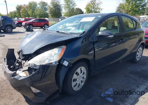 2014 Toyota Prius C One из США, поврежденный, VIN JTDKDTB34E1560420